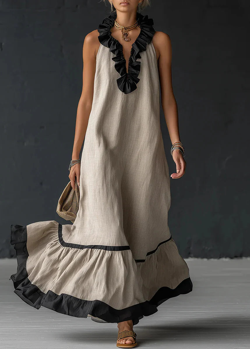 Robe chic en coton léger et fluide