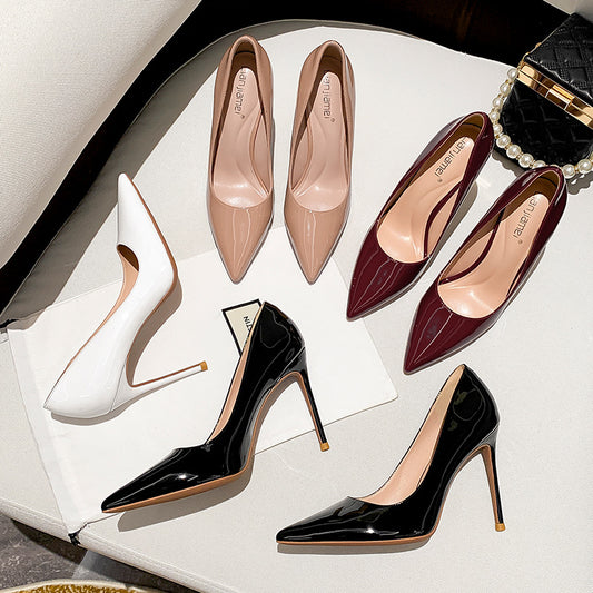 Escarpins Stiletto Verni
