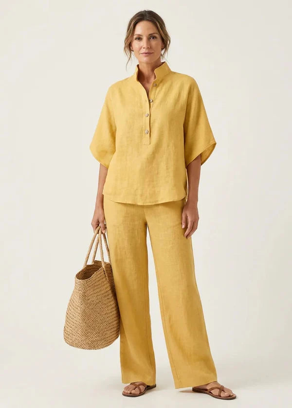 Élégance Riviera™ | Ensemble Coton Chic