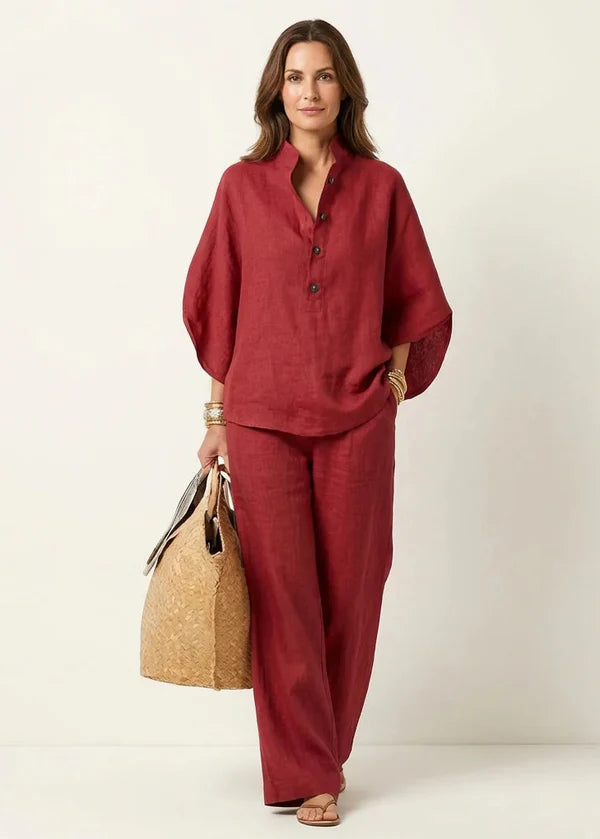 Élégance Riviera™ | Ensemble Coton Chic