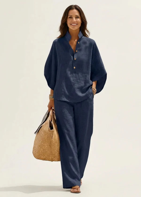 Élégance Riviera™ | Ensemble Coton Chic