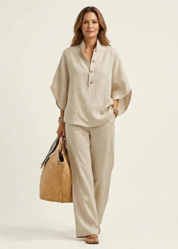 Élégance Riviera™ | Ensemble Coton Chic
